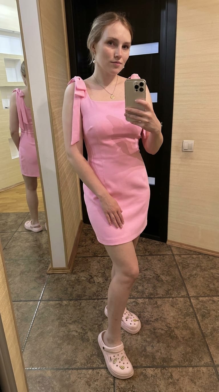 Floral Midi Dress AI